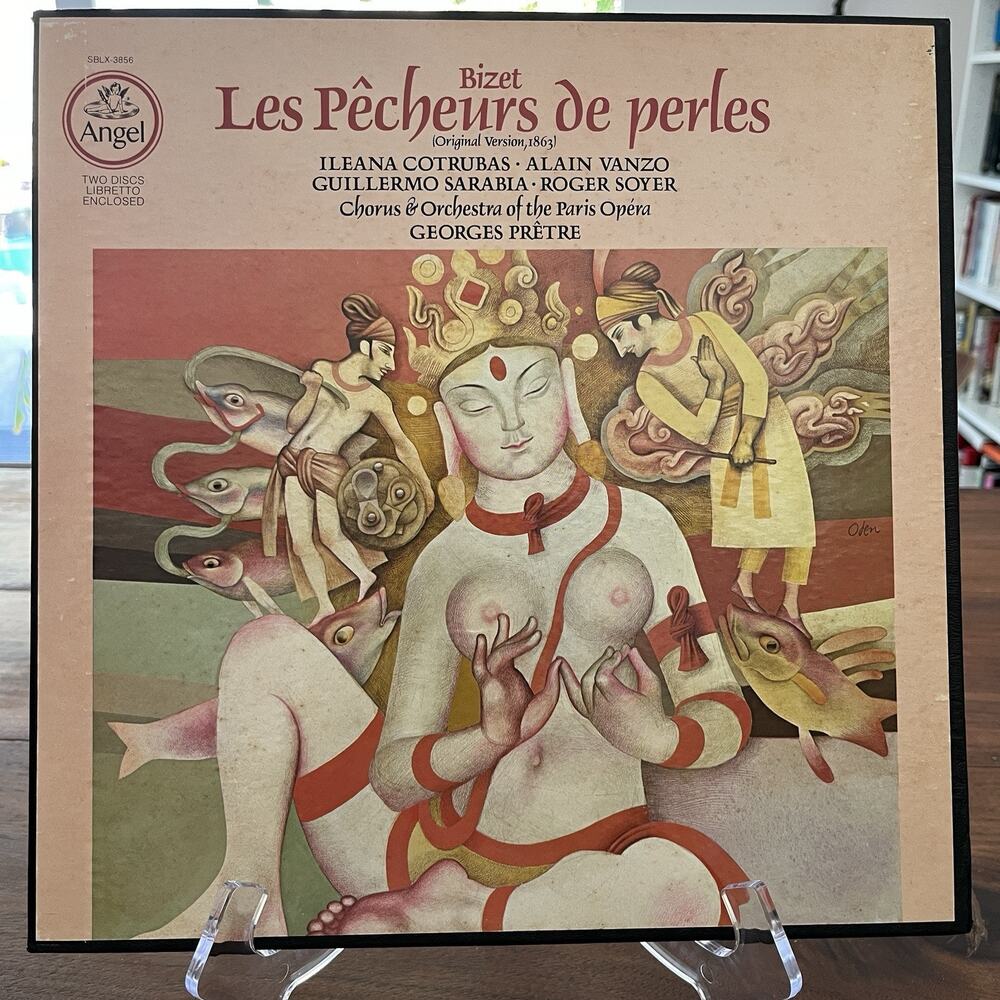 Bizet Les Pêcheurs de Perles 2xLP Box Set 1978 Angel SBLX-3856